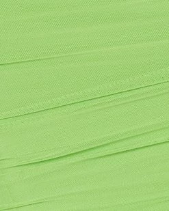 STEVEMADDEN Women's Clothing DAHLIA TOP NEON GREEN