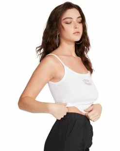 STEVEMADDEN Women's Clothing ALEXA TANK PINK