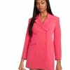 STEVEMADDEN Women's Clothing REAGAN DRESS HOT PINK