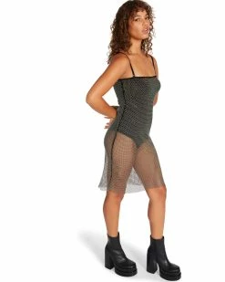 STEVEMADDEN CHARLIZE DRESS BLACK