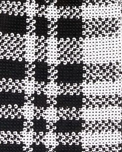 STEVEMADDEN Women's Clothing RETA DRESS BLACK/WHITE