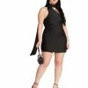 STEVEMADDEN VAVA DRESS BLACK