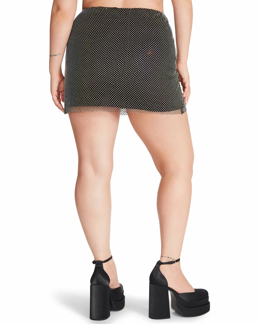 STEVEMADDEN CHARLIZE SKIRT BLACK Women's Clothing