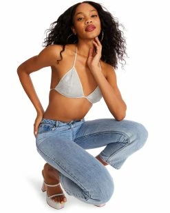 STEVEMADDEN RHINESTONE BIKINI TOP