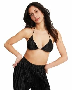 Recurate PLISSE PANT SET BLACK - SM REBOOTED