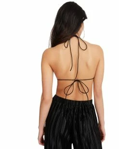 Recurate PLISSE PANT SET BLACK - SM REBOOTED