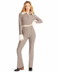 STEVEMADDEN CELESTE PANT BROWN