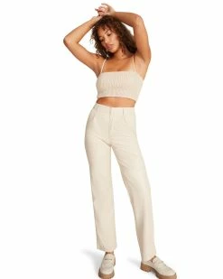 STEVEMADDEN Women's Clothing STASS TOP IVORY