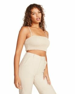 STEVEMADDEN Women's Clothing STASS TOP IVORY