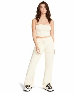 STEVEMADDEN BROOKS TOP BEIGE Women's Clothing