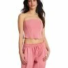 STEVEMADDEN BROOKS TOP PINK Women's Clothing