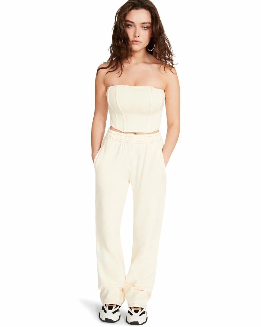 STEVEMADDEN BROOKS PANT BEIGE