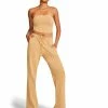 STEVEMADDEN BROOKS PANT TAN Women's Clothing