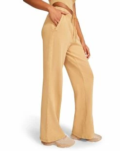 STEVEMADDEN BROOKS PANT TAN Women's Clothing