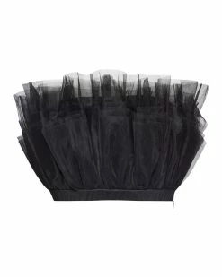 STEVEMADDEN Women's Clothing ELAINE TOP BLACK