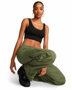 STEVEMADDEN KENZIE PANT OLIVE