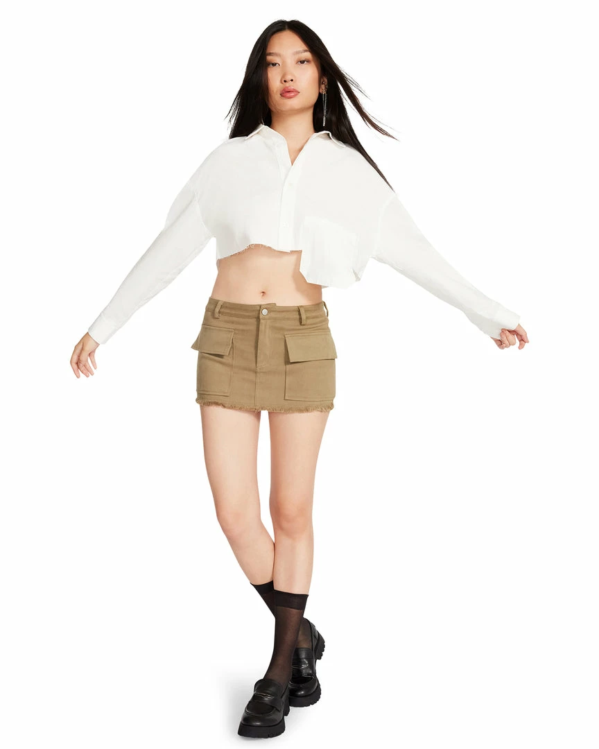 STEVEMADDEN RYLIE TOP WHITE