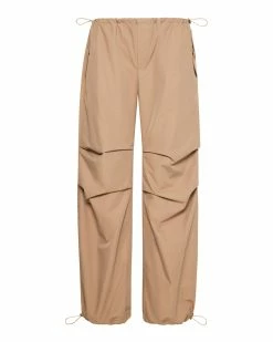 STEVEMADDEN PIA PARACHUTE PANT KHAKI Women's Clothing