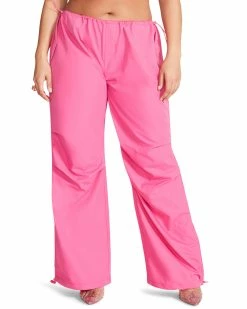 STEVEMADDEN PIA PARACHUTE PANT PINK Women's Clothing