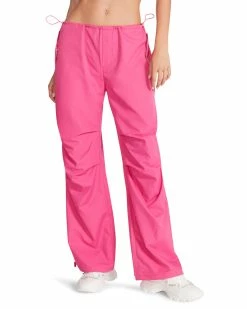 STEVEMADDEN PIA PARACHUTE PANT PINK Women's Clothing