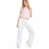 STEVEMADDEN PIA PARACHUTE PANT WHITE
