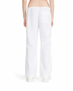 STEVEMADDEN PIA PARACHUTE PANT WHITE