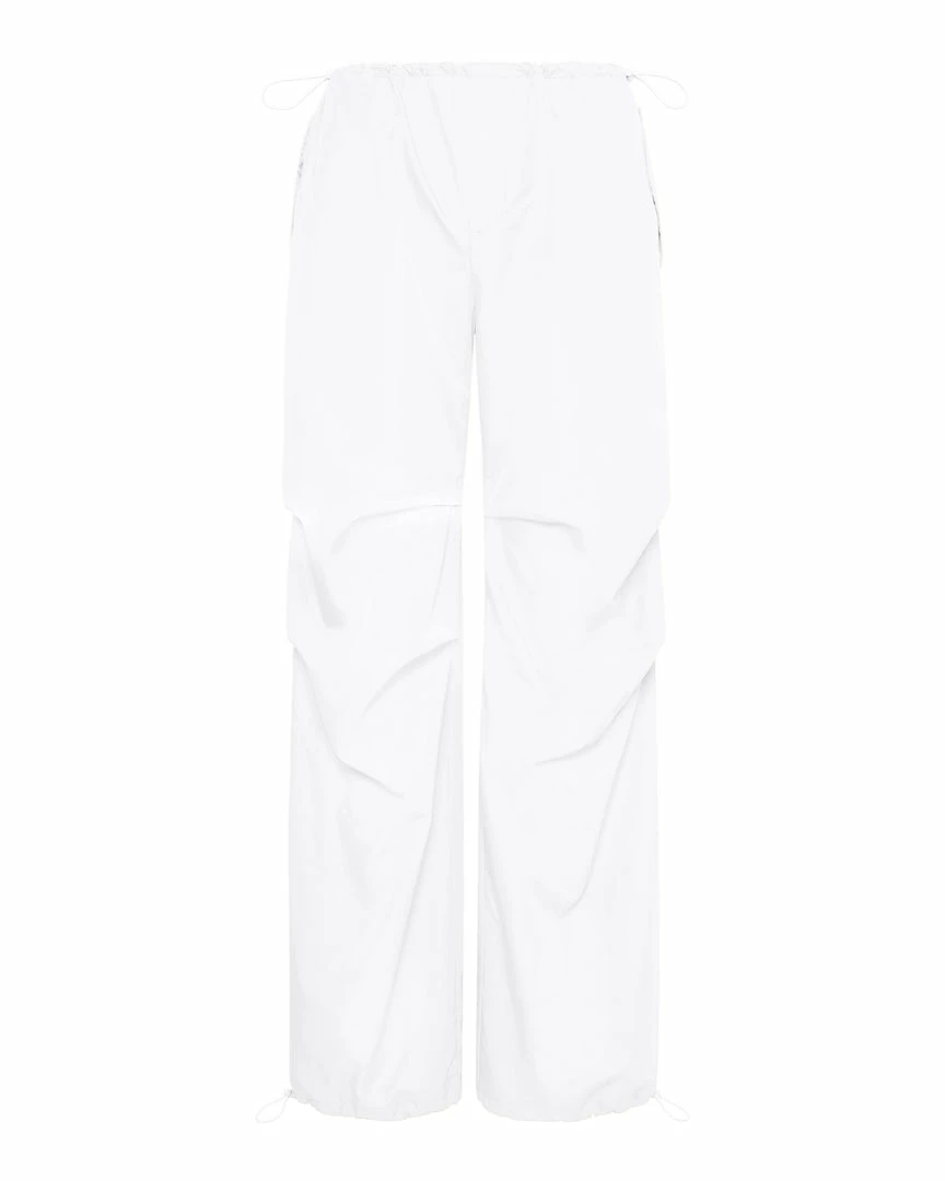 STEVEMADDEN PIA PARACHUTE PANT WHITE
