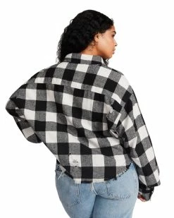 STEVEMADDEN Women's Clothing SAMMI TOP BLACK