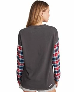 STEVEMADDEN Women's Clothing JAMI TOP BLACK