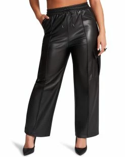 STEVEMADDEN KOURT PANT BLACK