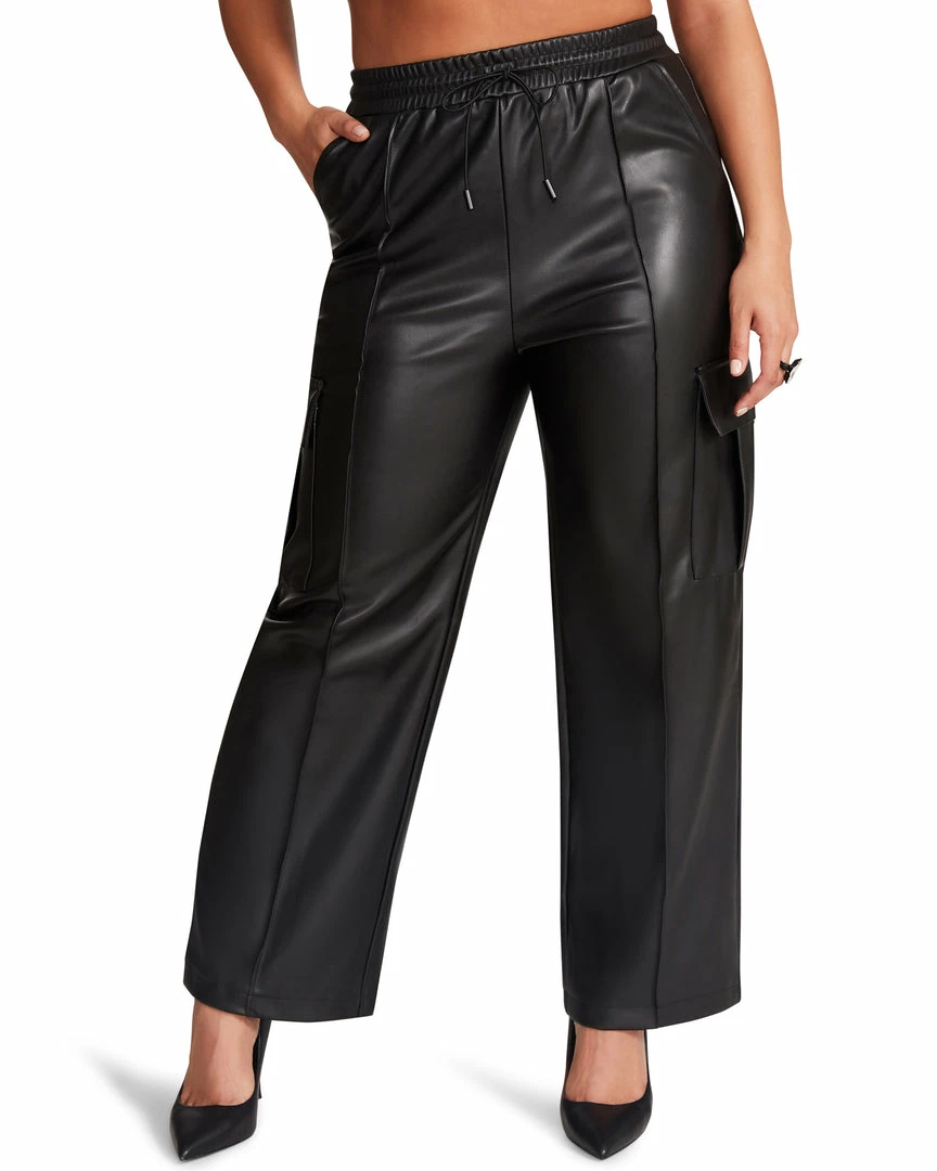 STEVEMADDEN KOURT PANT BLACK