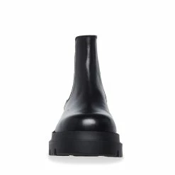 SteveMadden META BLACK LEATHER