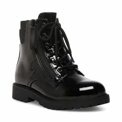 STEVEMADDEN AROCKK BLACK PATENT Kids'
