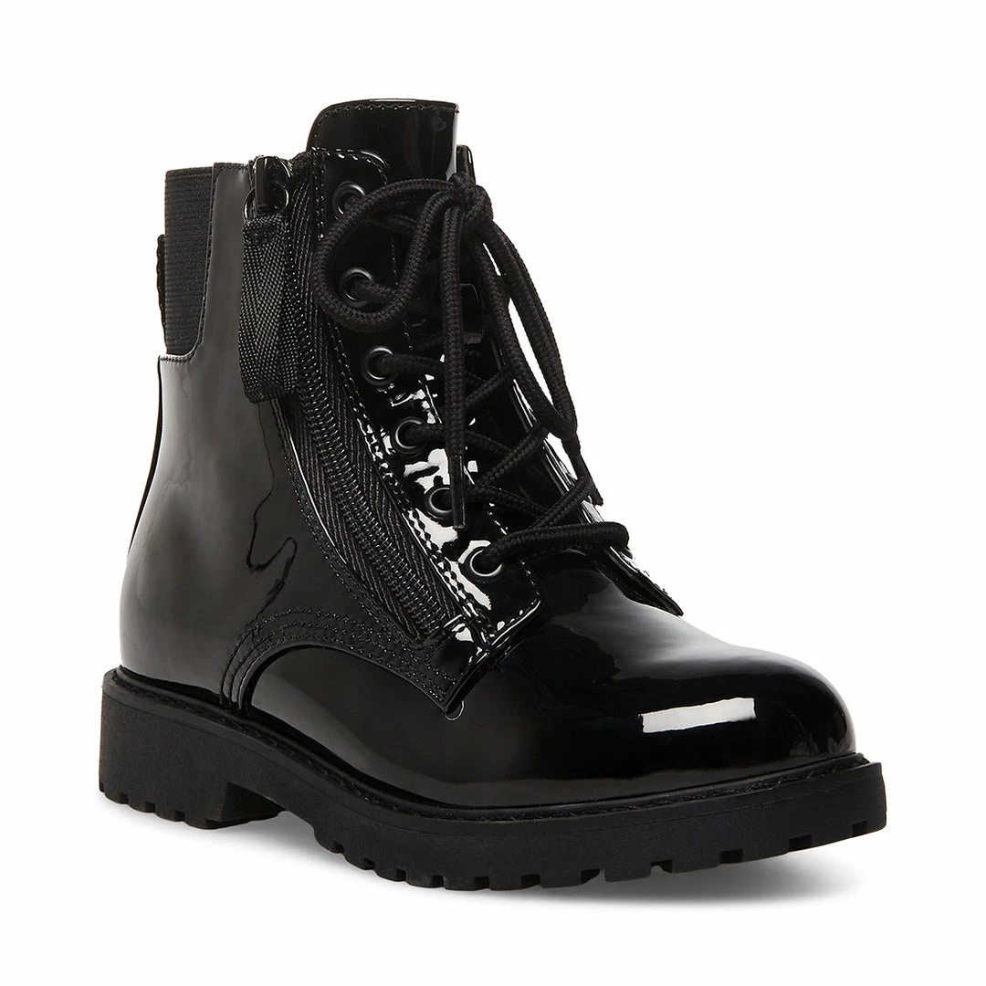 STEVEMADDEN AROCKK BLACK PATENT Kids'