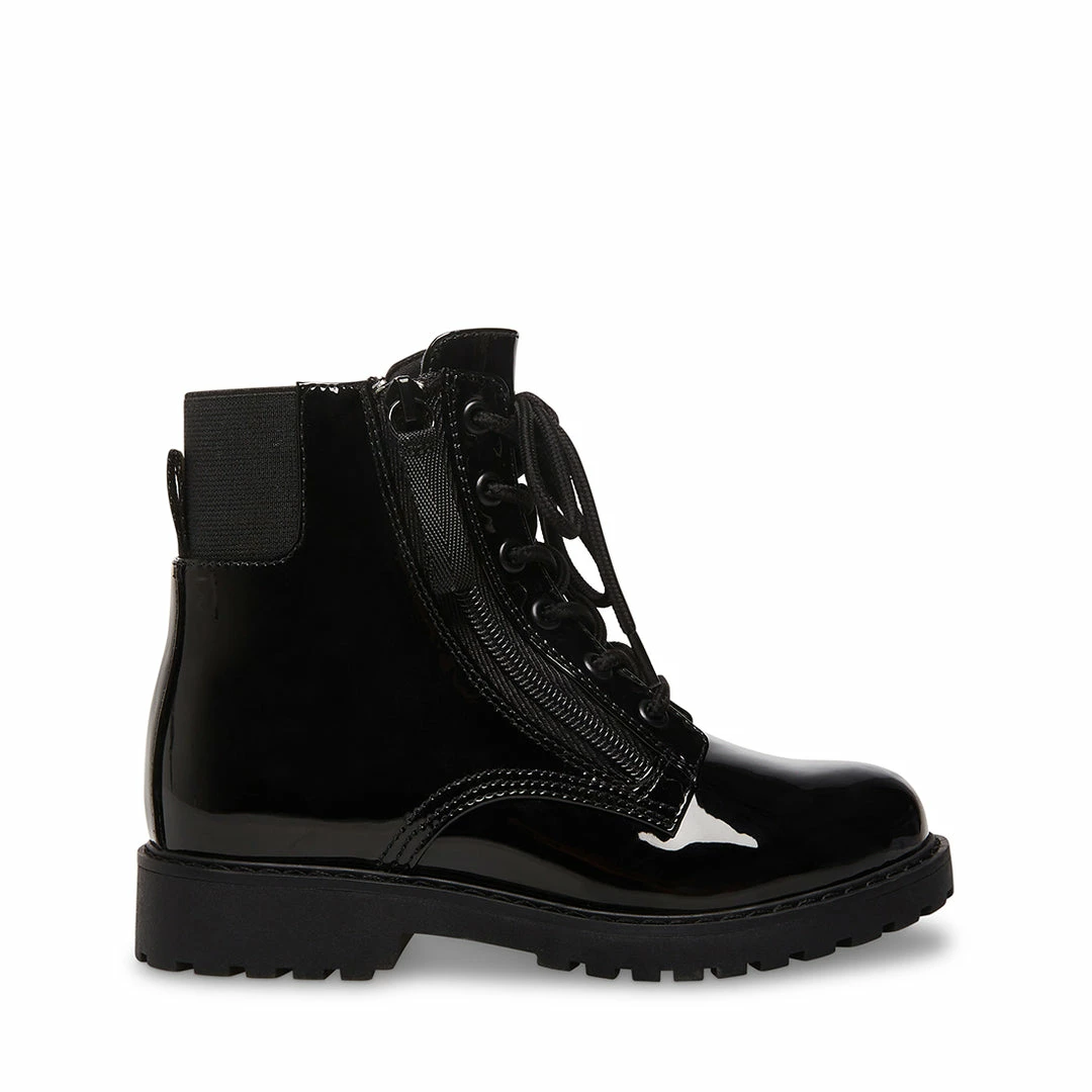 STEVEMADDEN AROCKK BLACK PATENT Kids'