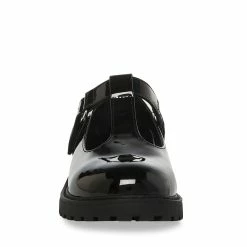 STEVEMADDEN Kids' ASUZEY BLACK PATENT