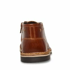 STEVEMADDEN BHARKEEN COGNAC LEATHER Kids'