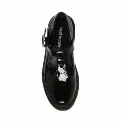 STEVEMADDEN Kids' JSUZEY BLACK PATENT