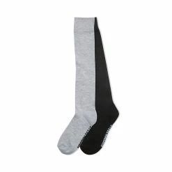 SteveMadden CLASSIC KNEE SOCKS BLACK MULTI