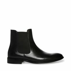 SteveMadden ADAMO BLACK LEATHER Men's