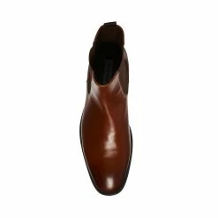 SteveMadden Men's ADAMO BROWN LEATHER