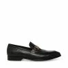 STEVEMADDEN Men's ARCHEE BLACK LEATHER