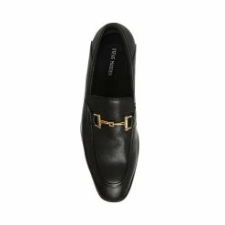 STEVEMADDEN Men's ARCHEE BLACK LEATHER
