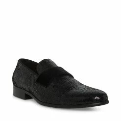 STEVEMADDEN ARLES BLACK SEQUIN Men's
