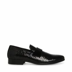 STEVEMADDEN ARLES BLACK SEQUIN Men's