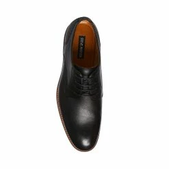 SteveMadden BANNON BLACK LEATHER Men's
