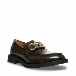 SteveMadden Men's BARRY BROWN LEATHER