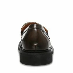 SteveMadden Men's BARRY BROWN LEATHER