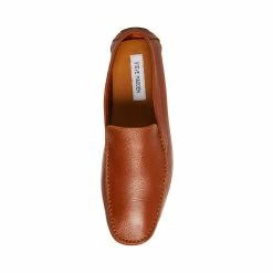 SteveMadden Men's BERGAMO TAN LEATHER