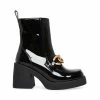 STEVEMADDEN BLOOMS BLACK PATENT Women's Shoes